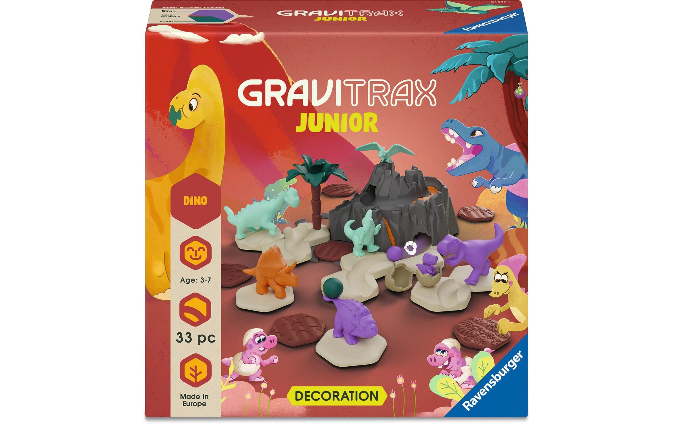 Ravensburger Kugelbahn Zubehör GraviTrax Junior Extension Dino