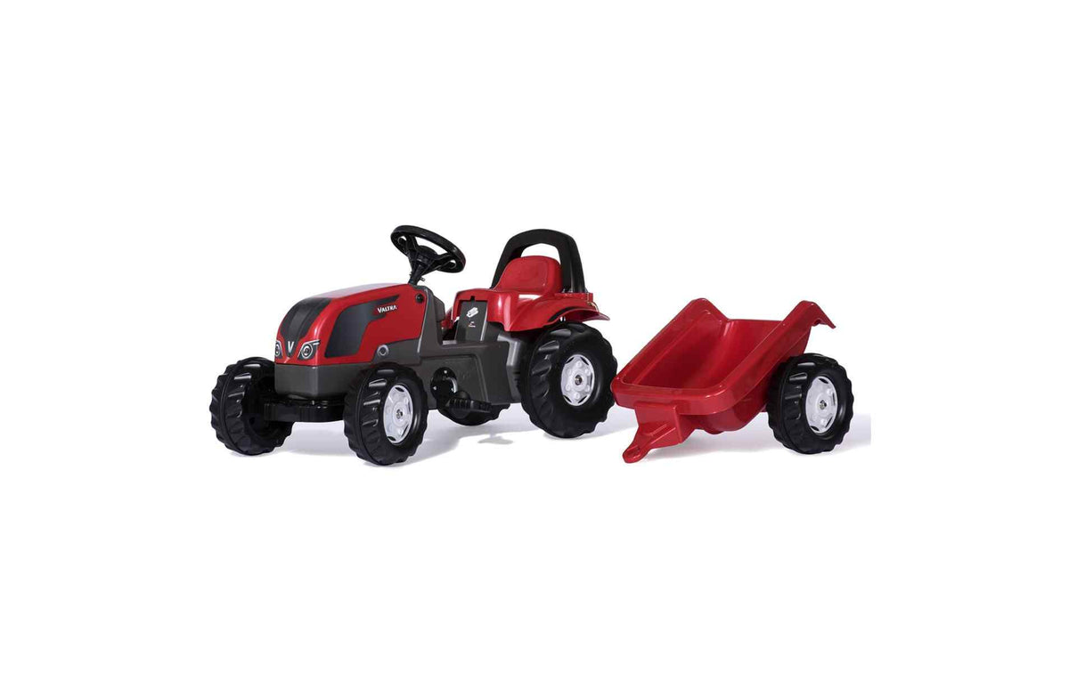 Rolly Toys Tretfahrzeug Valtra mit Anhänger