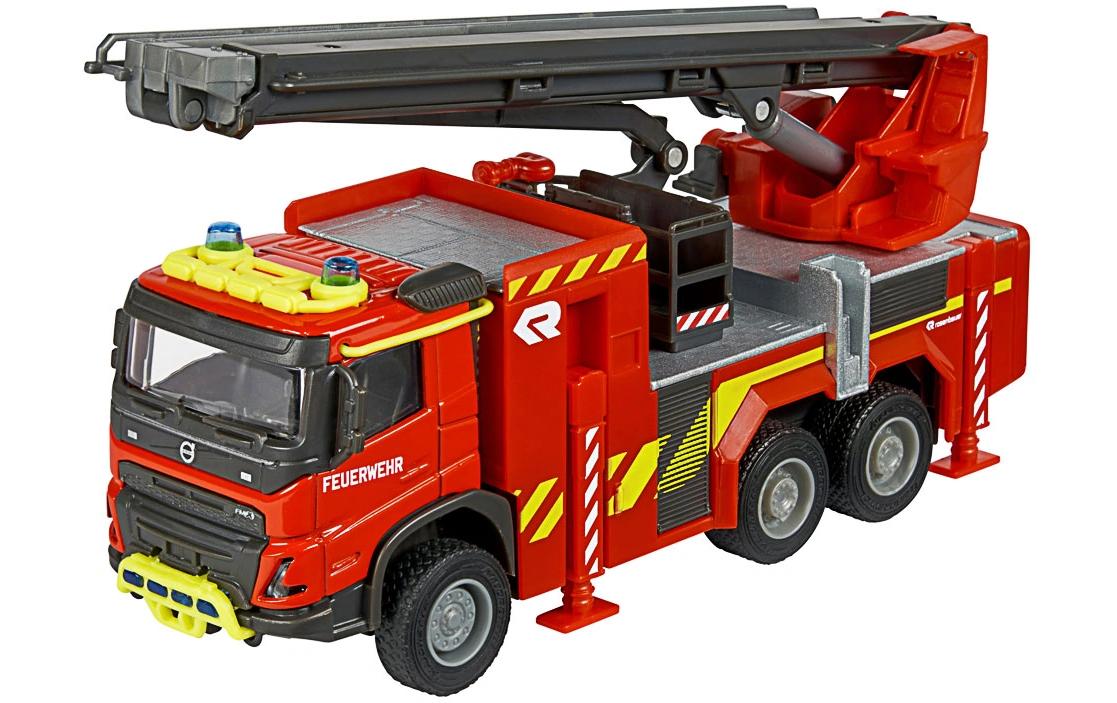 Majorette Rettungsfahrzeug Volvo FMX Truck Feuerwehrwagen