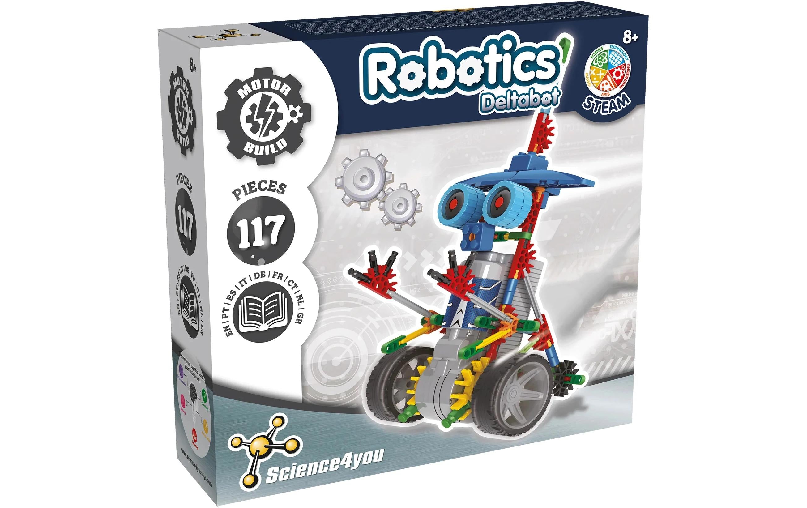 Science4you Experimentierkasten Robotics Deltabot