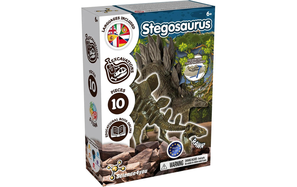 Science4you Ausgrabungs-Kit Stegosaurus