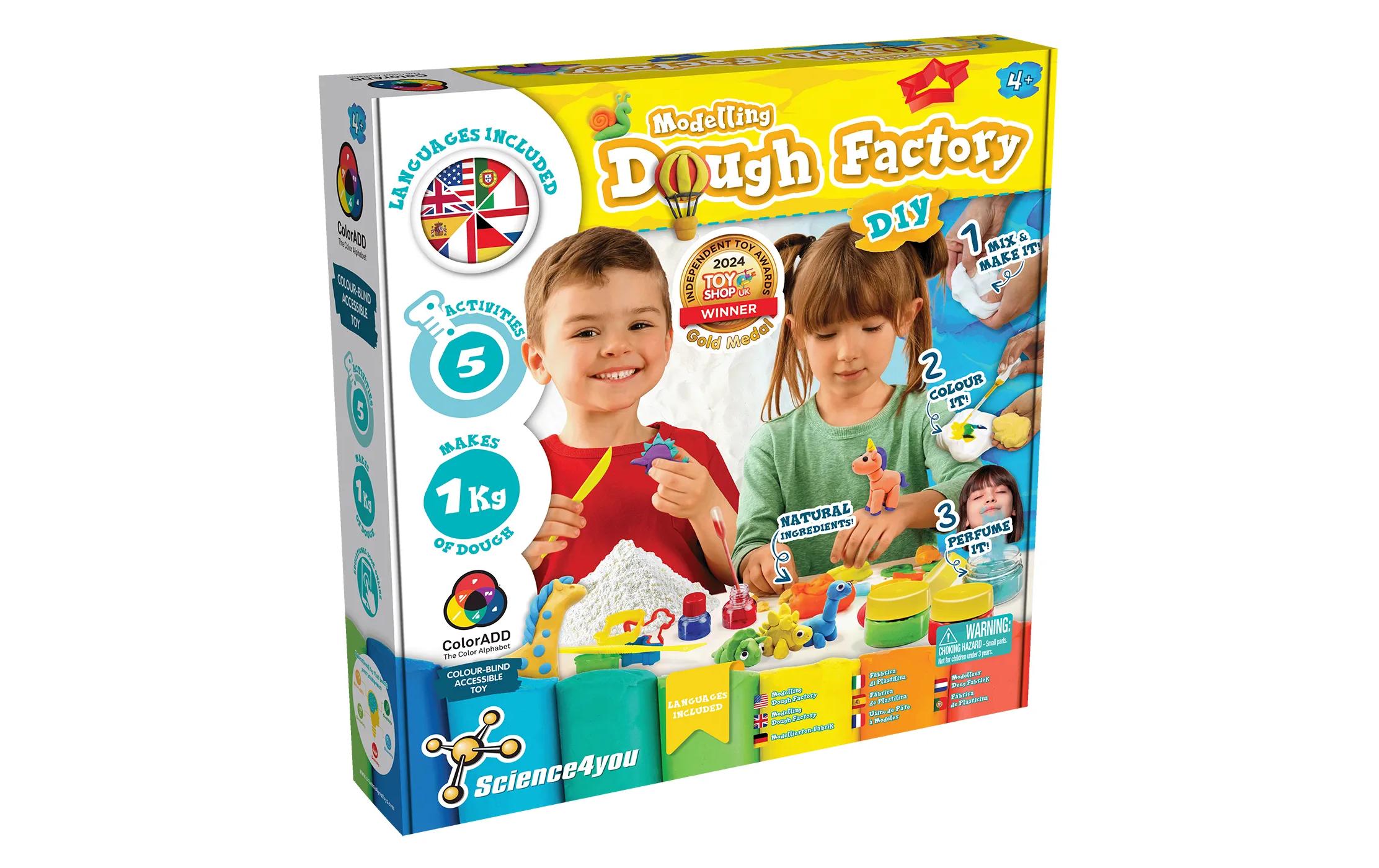Science4you Experimentierkasten Modelling Dough Factory