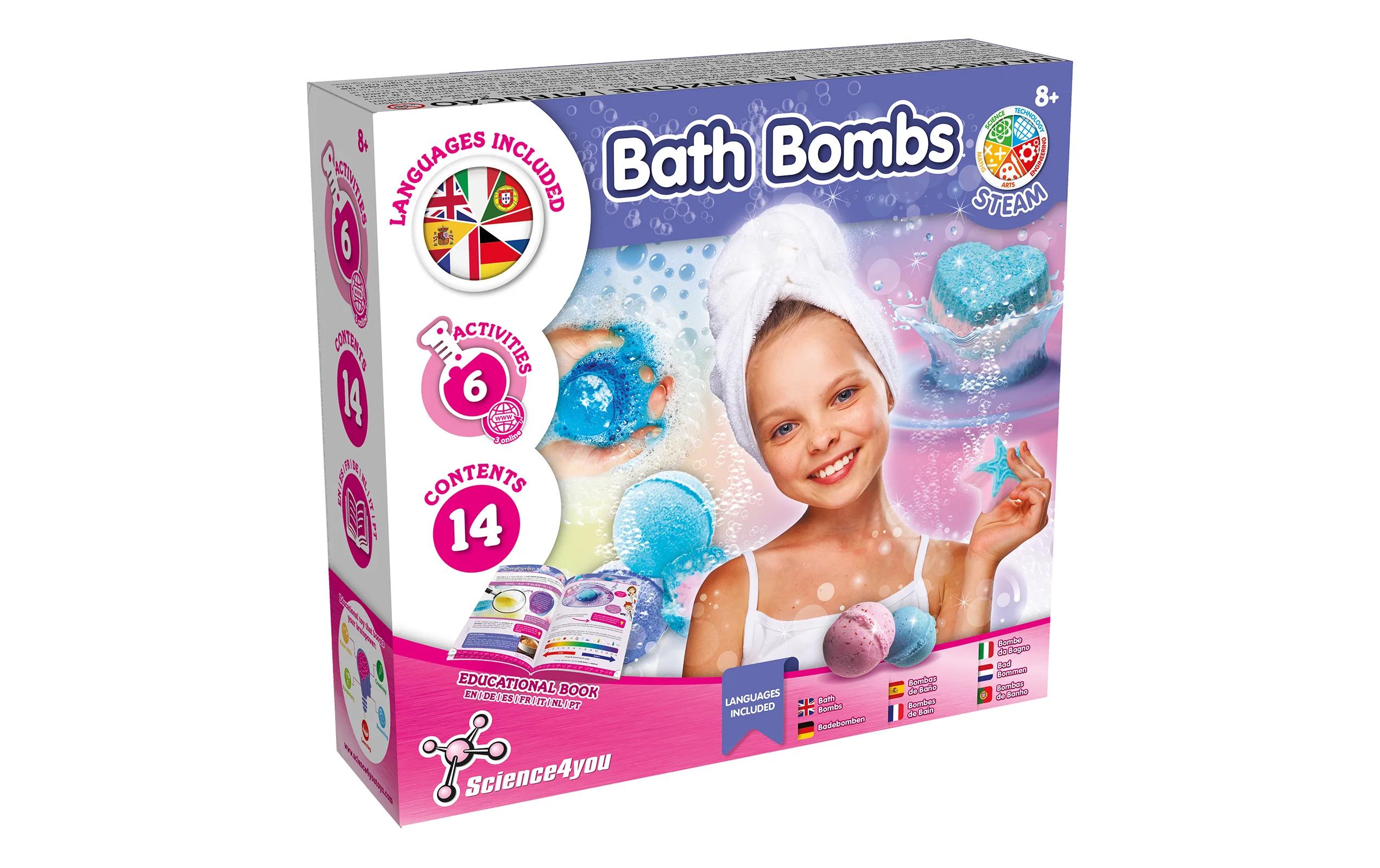 Science4you Experimentierkasten Badebomben-Atelier