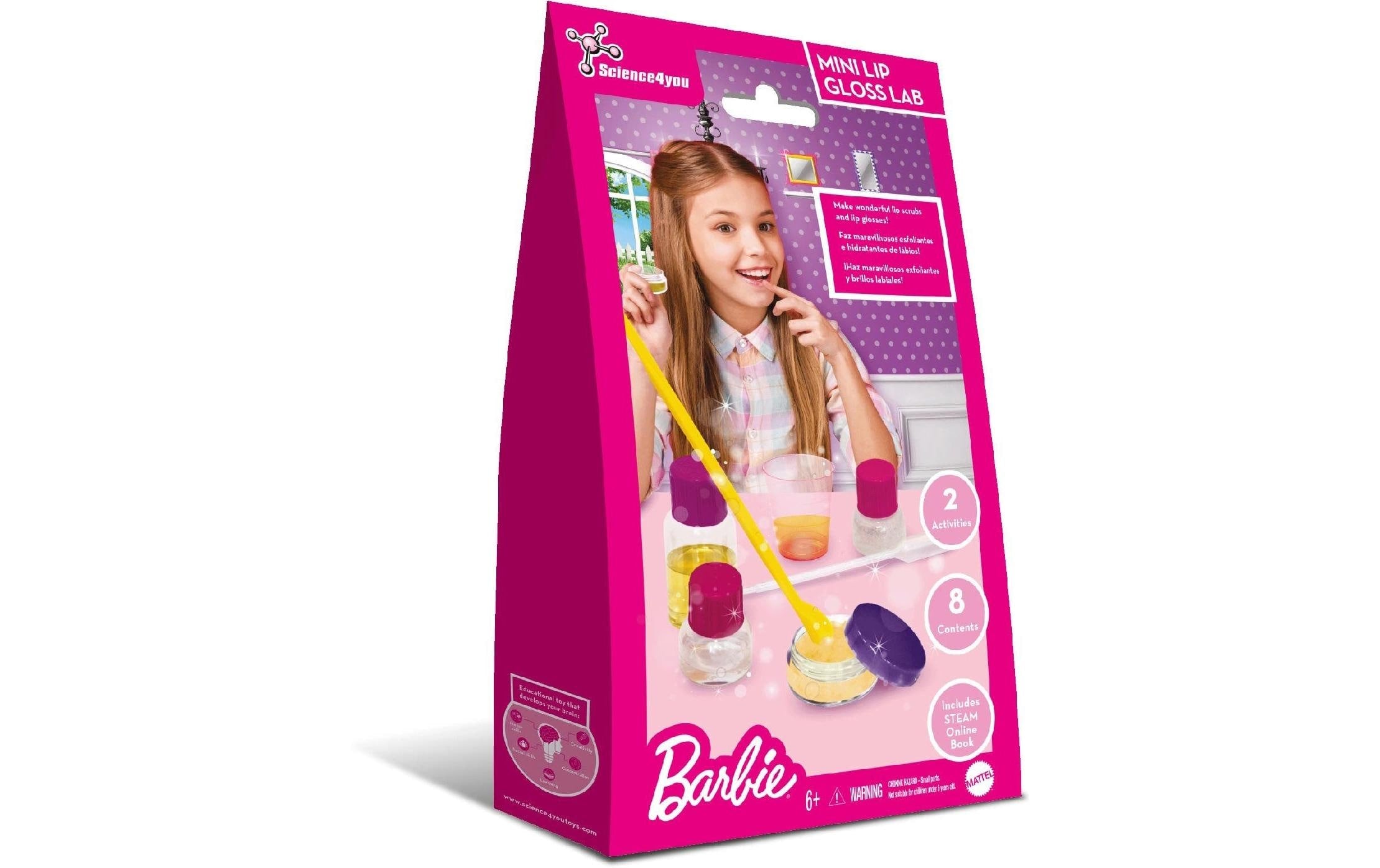 Science4you Experimentierkasten Barbie Lipgloss-Kit