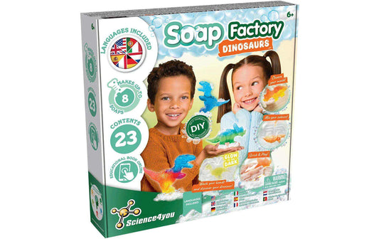 Science4you Experimentierkasten Soap Factory Dinosaurs