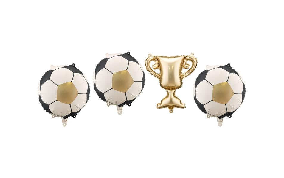 Folienballon Fussball 35 cm Mehrfarbig Partydeco