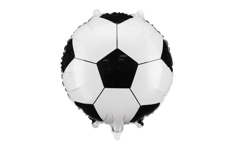Folienballon Fussball 35 cm Mehrfarbig Partydeco