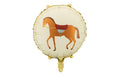 Partydeco Folienballon Pferd
