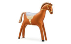 Folienballon Pferd Braun Creme 35 cm