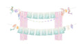 Partydeco Girlande Meerjungfrau