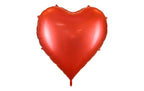 Folienballon Heart Rot 63.5x72cm von Partydeco