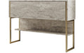 Kommode Luxe Travertine/Gold 120x80x30 cm Woody Fashion