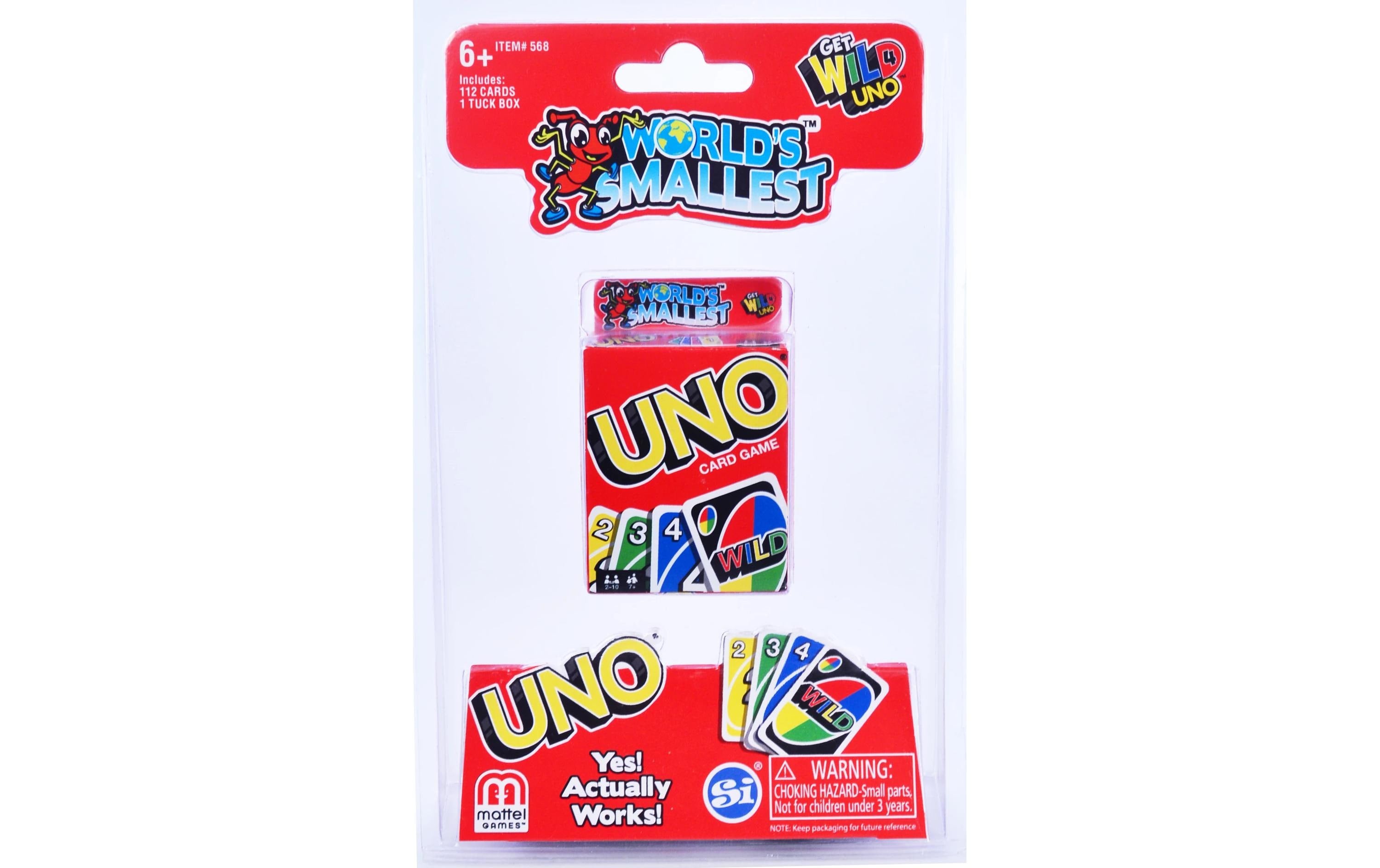 Waldmeier Kartenspiel World's Smallest UNO
