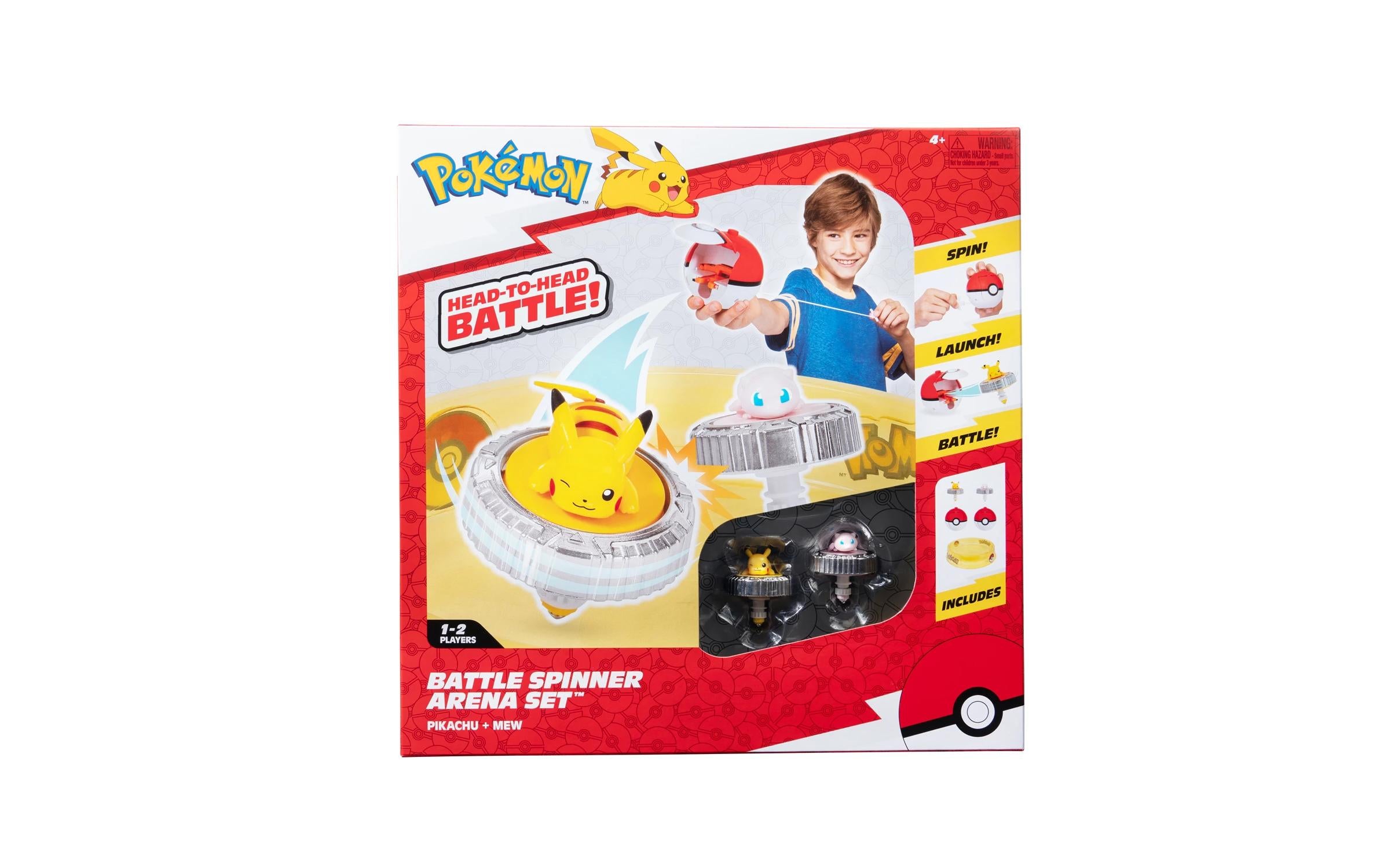 Jazwares Pokémon Battle Spinner Arena Set