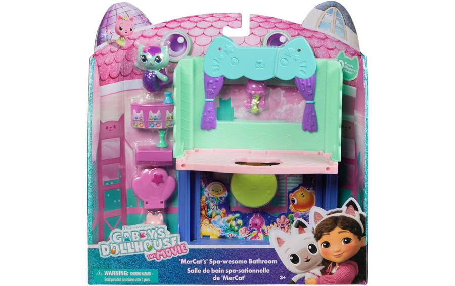 Spinmaster Gabby's Dollhouse Movie Bad mit MerCats Spa