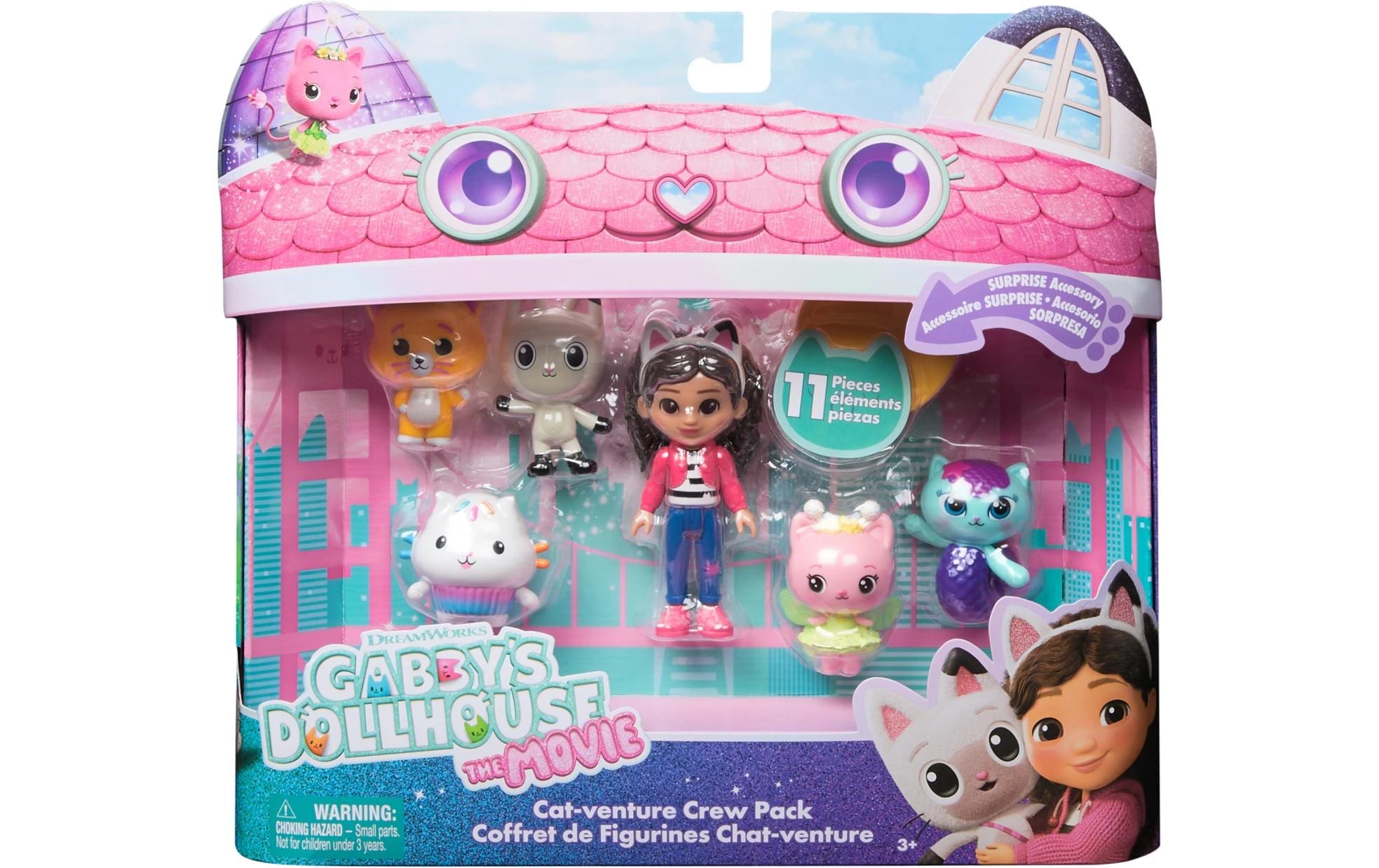 Spinmaster Gabby's Dollhouse Movie Figuren-Set 11-teilig