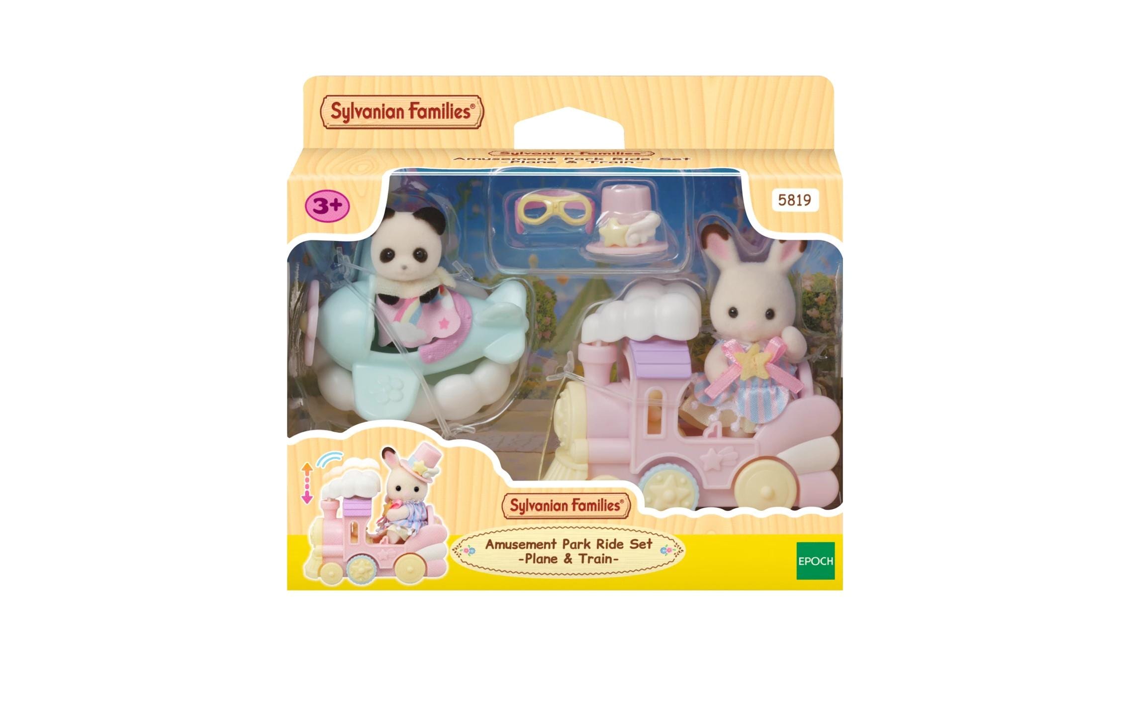 Sylvanian Families Sylvanian Families Freizeitpark Spielset Zugfahrt
