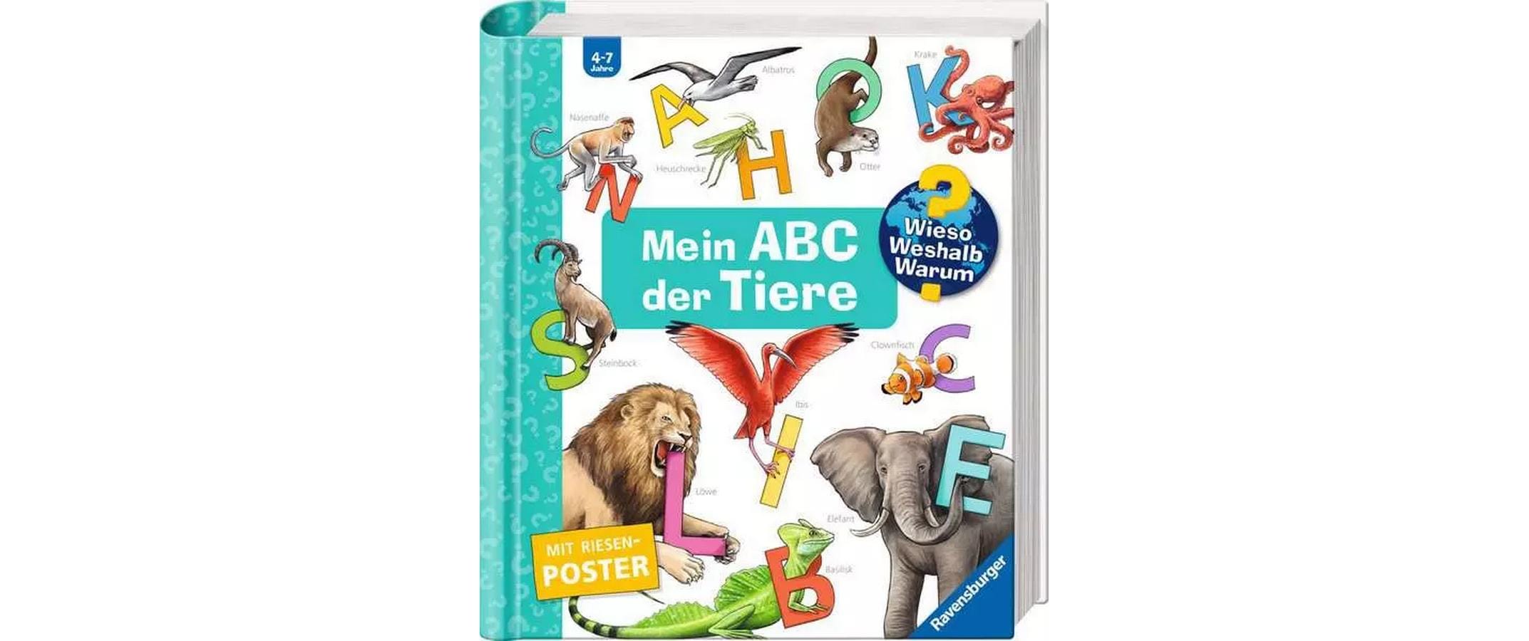 Ravensburger Kinder-Sachbuch Mein ABC der Tiere