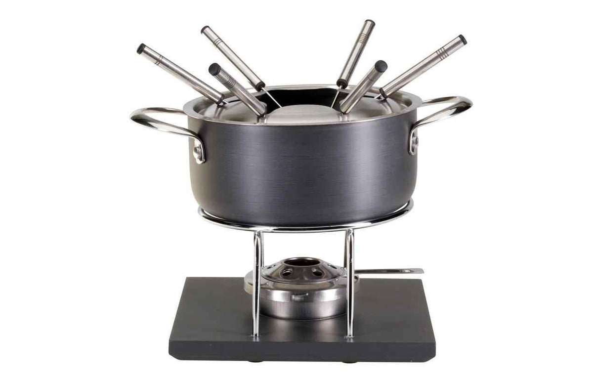 Nouvel Fleischfondue-Set Grey, 9-teilig