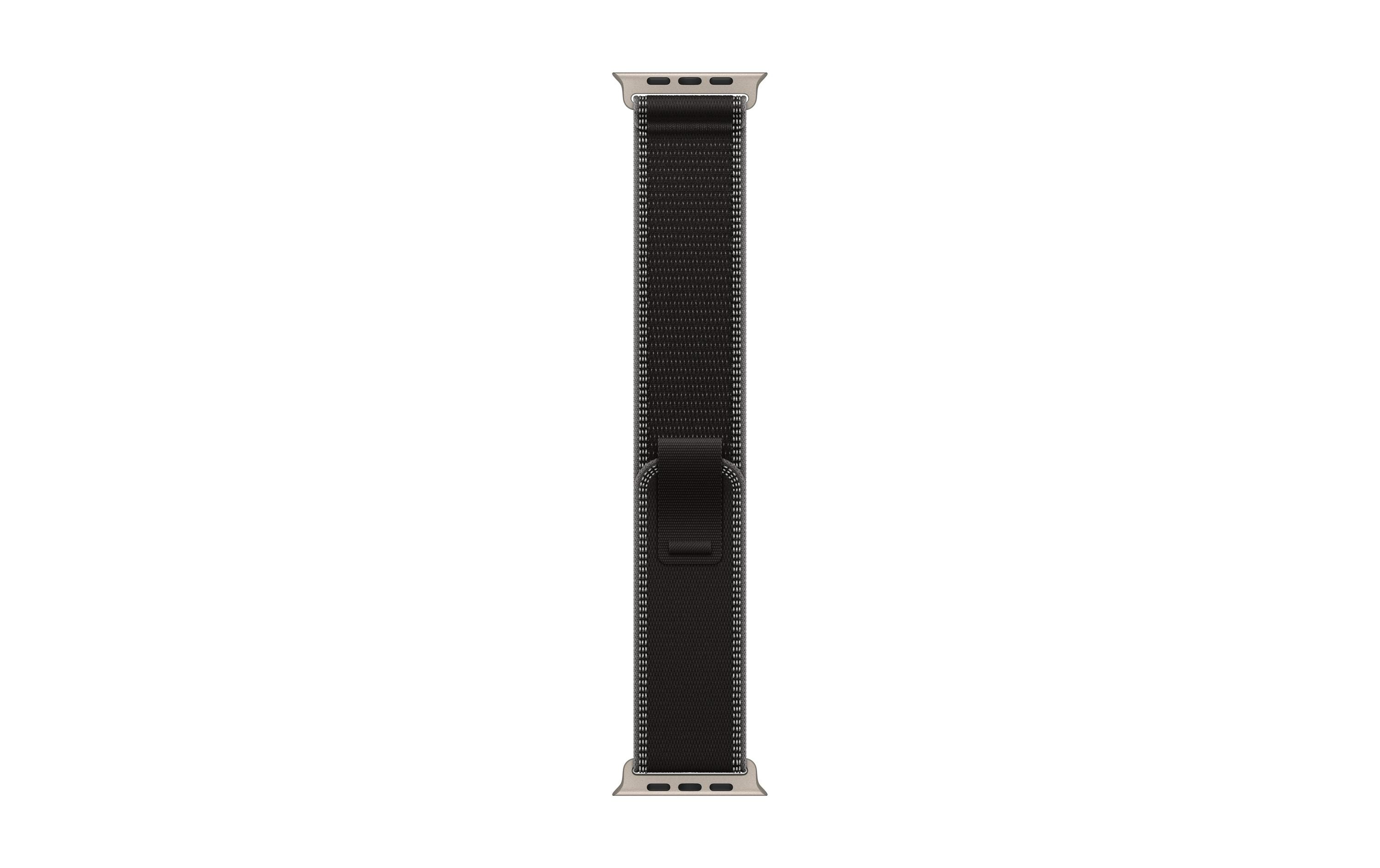 Apple Trail Loop 49 mm Black/Charcoal S/M Natural Titanium
