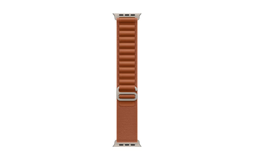 Apple Alpine Loop 49 mm Terra Cotta Natural Titanium Medium