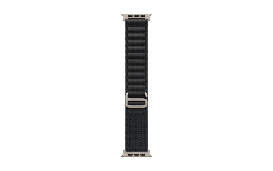 Apple Alpine Loop 49 mm Black Natural Titanium Medium