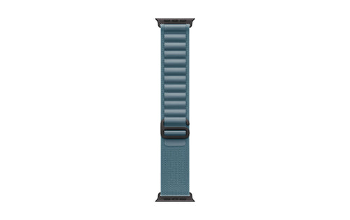 Apple Alpine Loop 49 mm Light Blue Black Titanium Medium