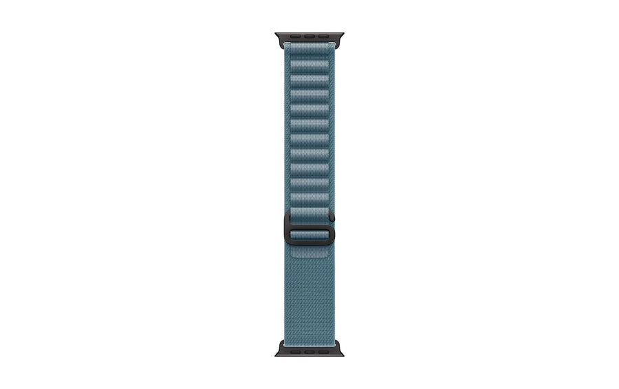 Apple Alpine Loop 49 mm Light Blue Black Titanium Medium