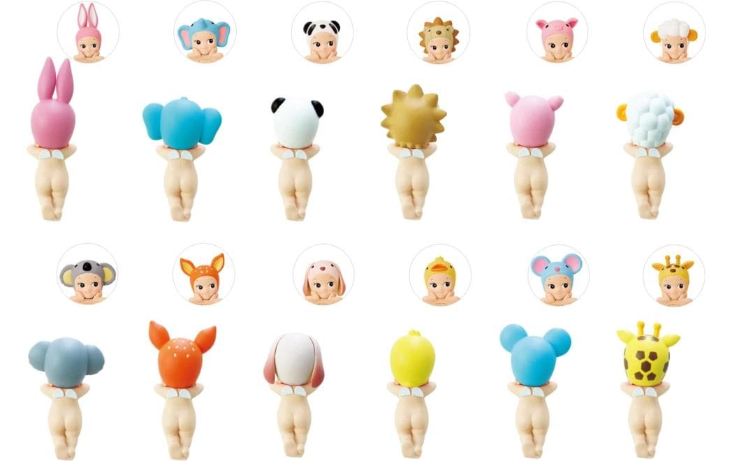Sonny Angel Animal Hippers Sammelfigur Assortiert