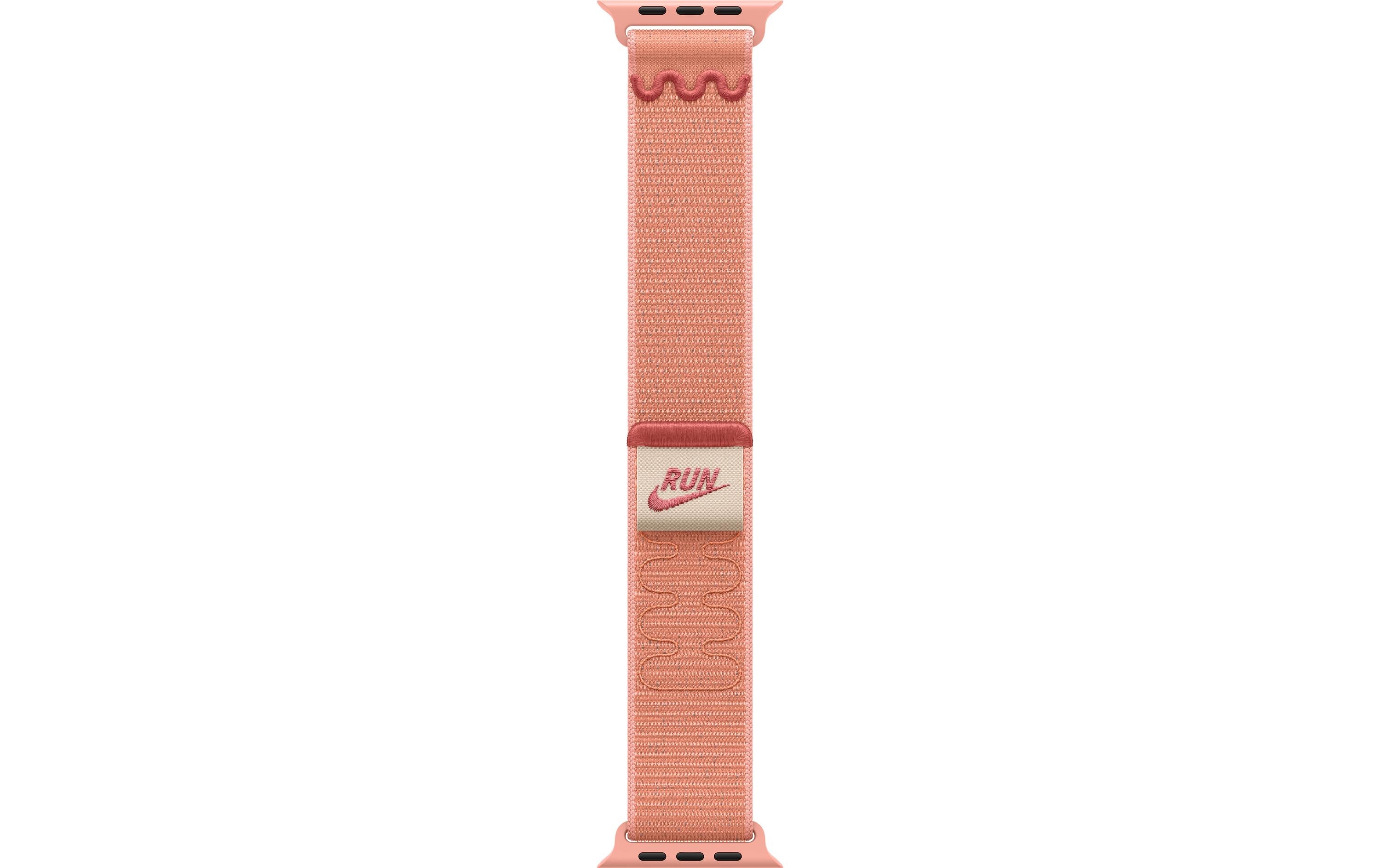 Apple Nike Sport Loop 46 mm Alpenglow Pink