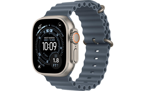 Apple Watch Ultra 3 Natural Titanium Blue Ocean Band