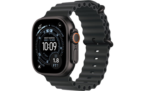 Apple Watch Ultra 3 Black Titanium Black Ocean Band