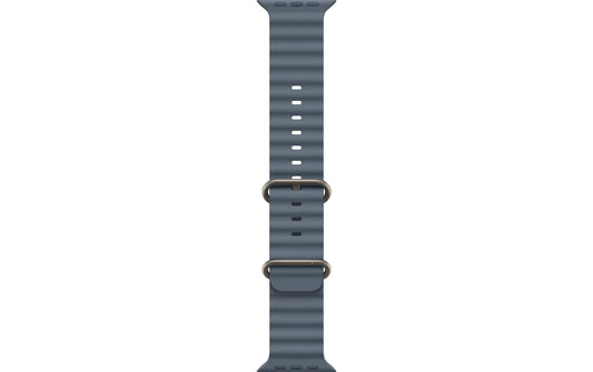 Apple Ocean Band 49 mm Anchor Blue Natural Titanium