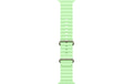 Apple Ocean Band 49 mm Neon Green Natural Titanium