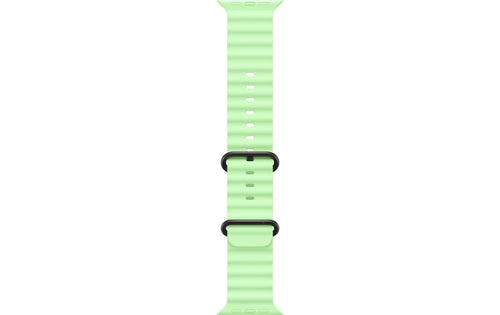 Apple Ocean Band 49 mm Neon Green Black Titanium