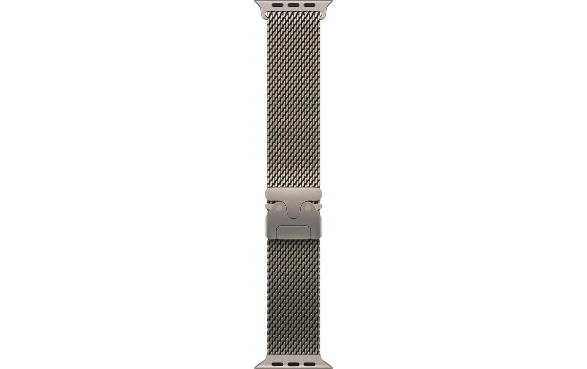 Apple Titanium Milanese Loop 49 mm Natural