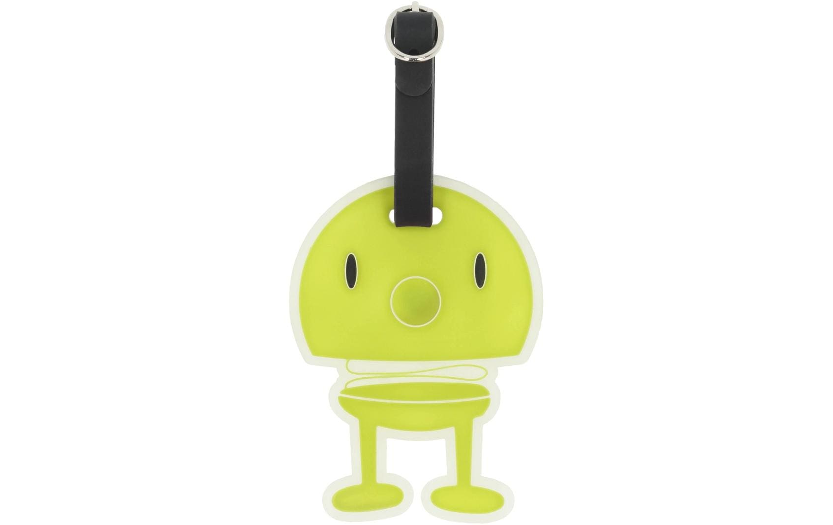 Hoptimist Kofferlabel Schwarz/Grün