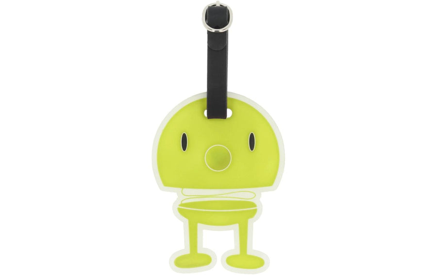 Hoptimist Kofferlabel Schwarz/Grün