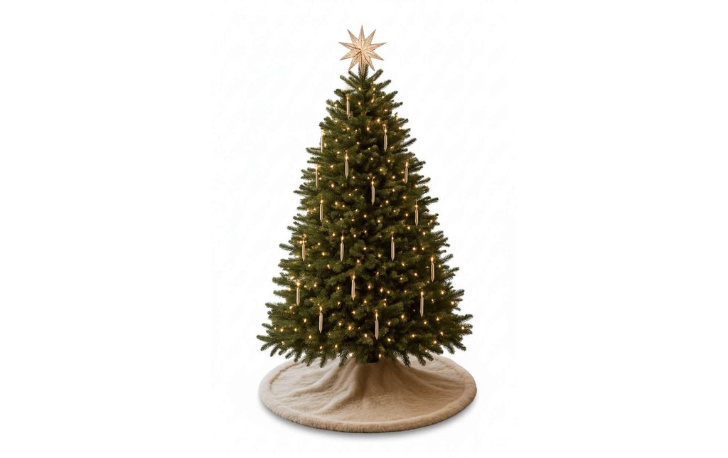 Weihnachtsbaumteppich Weiss von Conceptum Hypnose