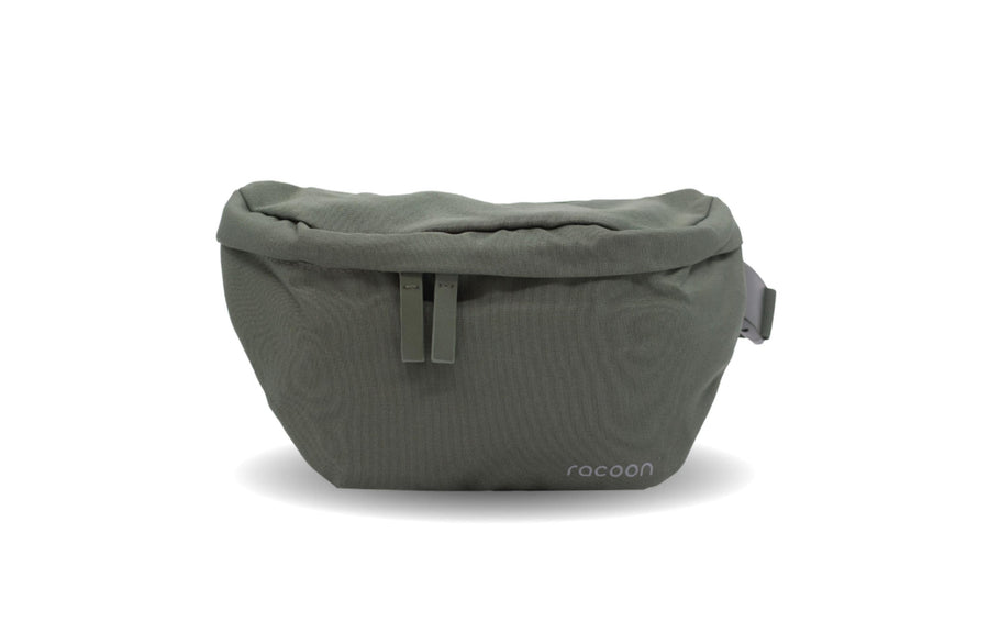 Racoon Bauchtasche Crossbody Bag Olive, 25 x 16 cm