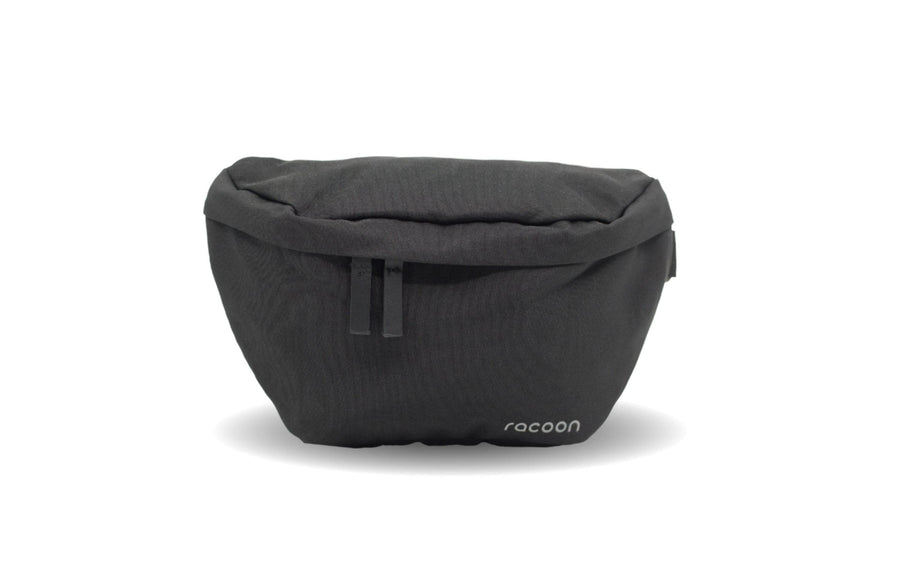 Racoon Bauchtasche Crossbody Bag Schwarz, 25 x 16 cm