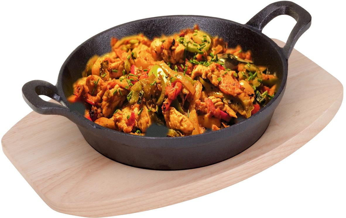 Nouvel Bratpfanne Hot Pan 2-teilig cm 14 cm Gusseisen