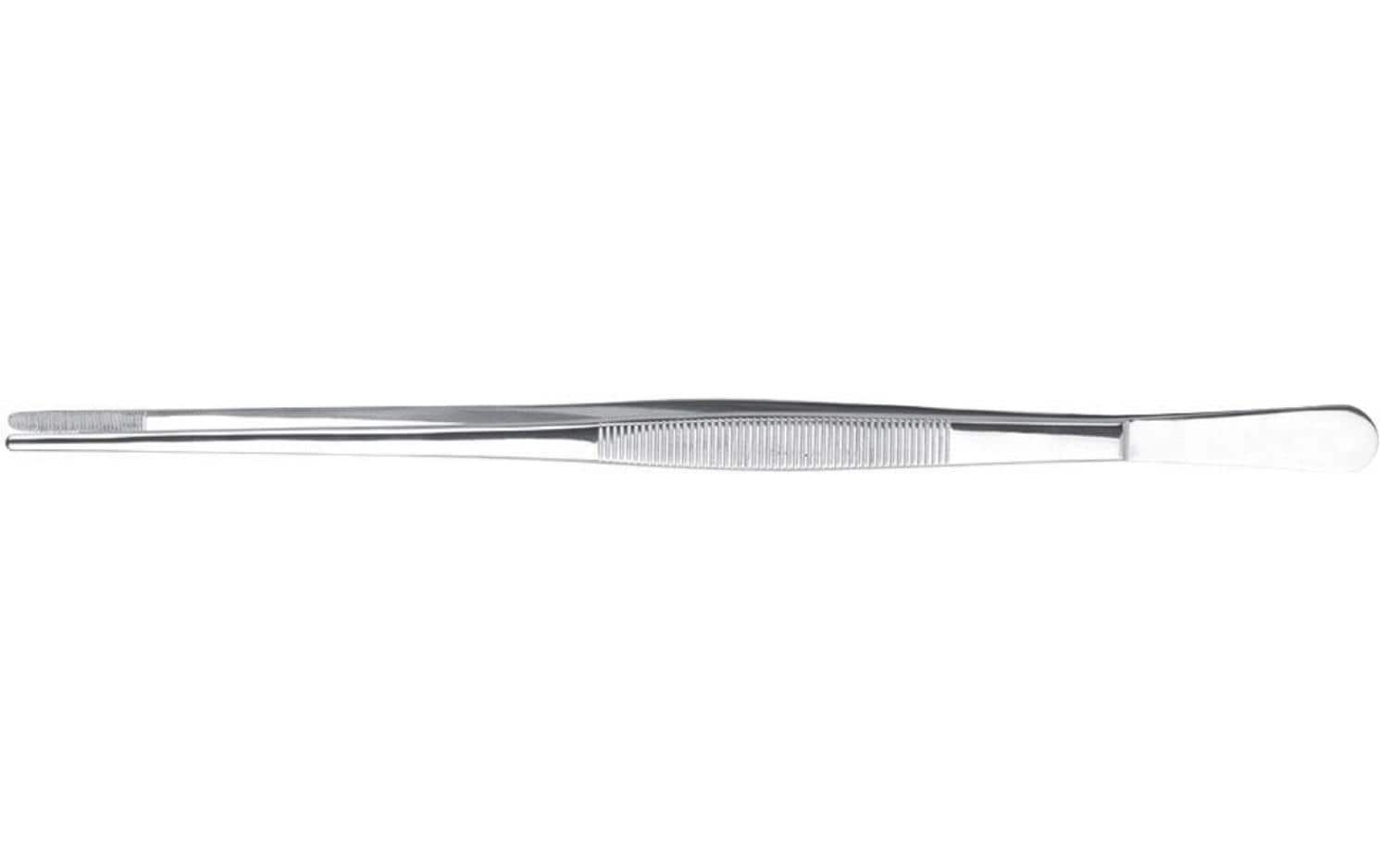triangle Grillpinzette Edelstahl Silber gerade 30 cm Grills & Feuerstellen triangle
