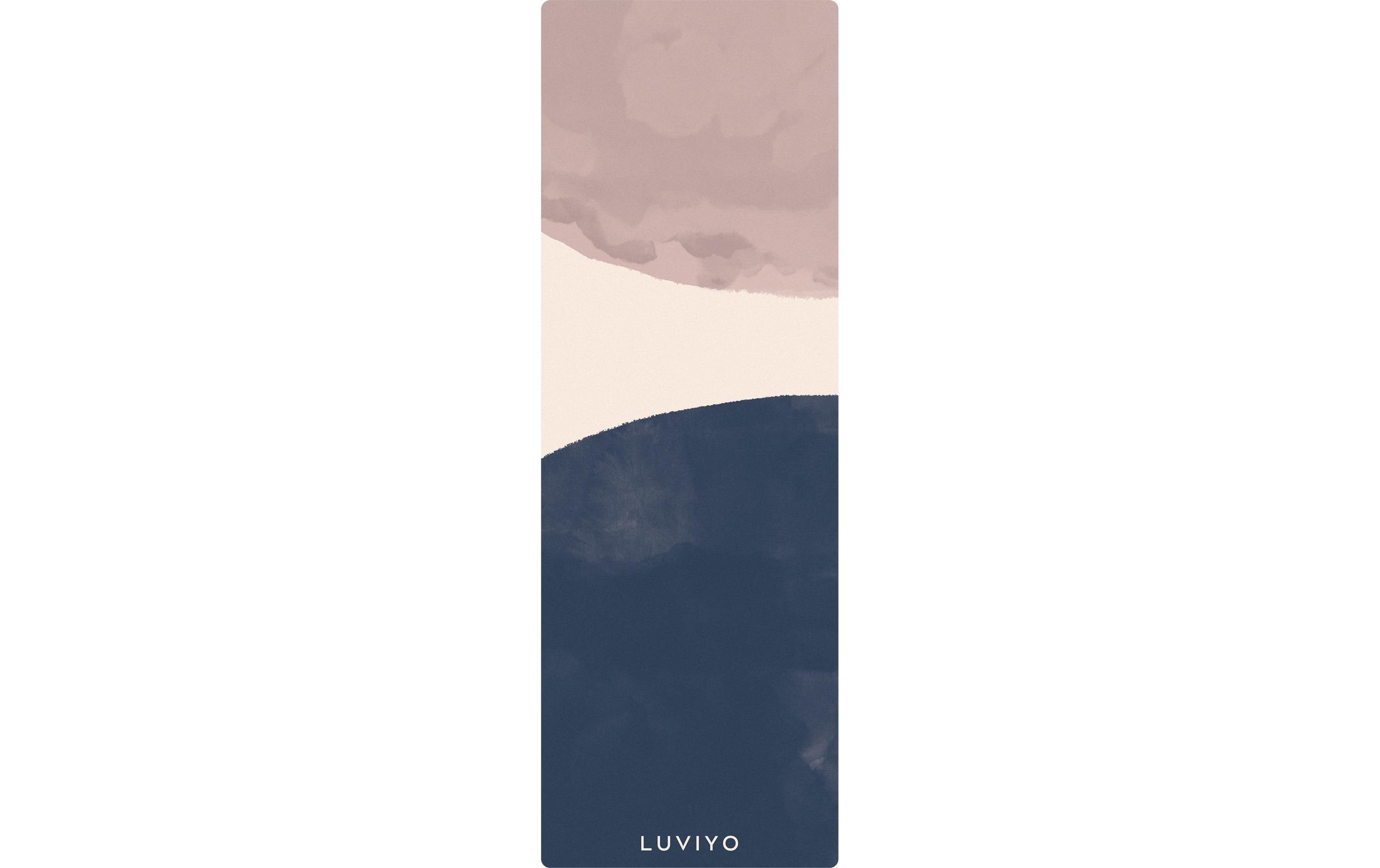 LUVIYO All-In-One Yogamatte Oasis Oasis, 178x61cm, 3 mm