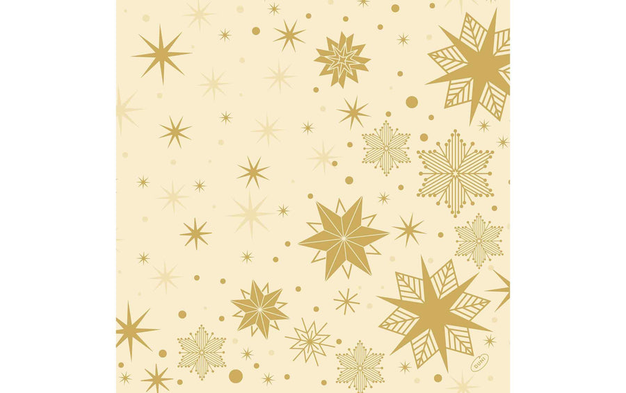 Servietten Bio Stargazing Cream 40x40cm Duni 60 Stück