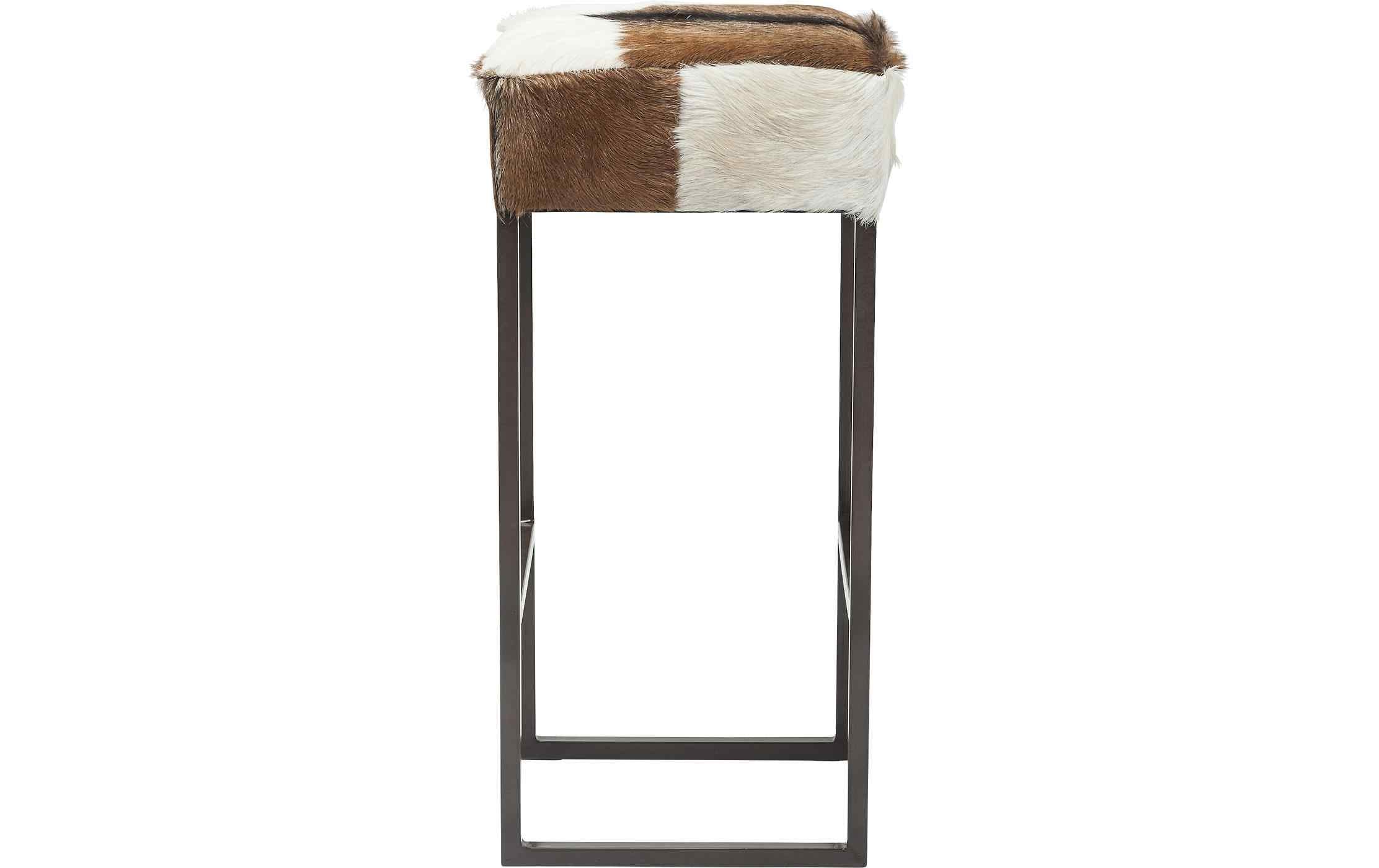 Kare Barhocker Country Life Schwarz/Weiss/Braun