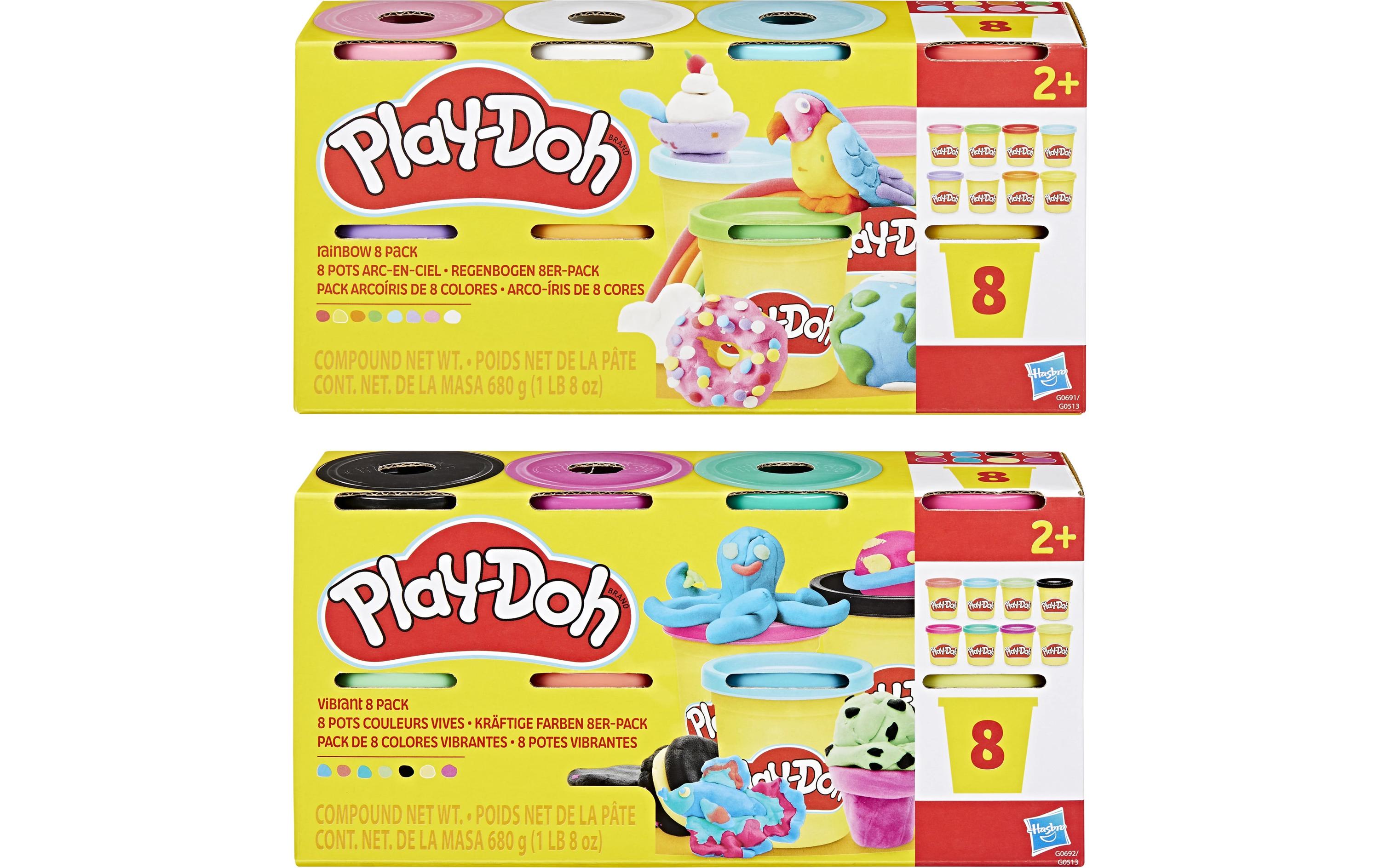 Play-Doh Knetmasse Play-Doh 8-er Pack assortiert