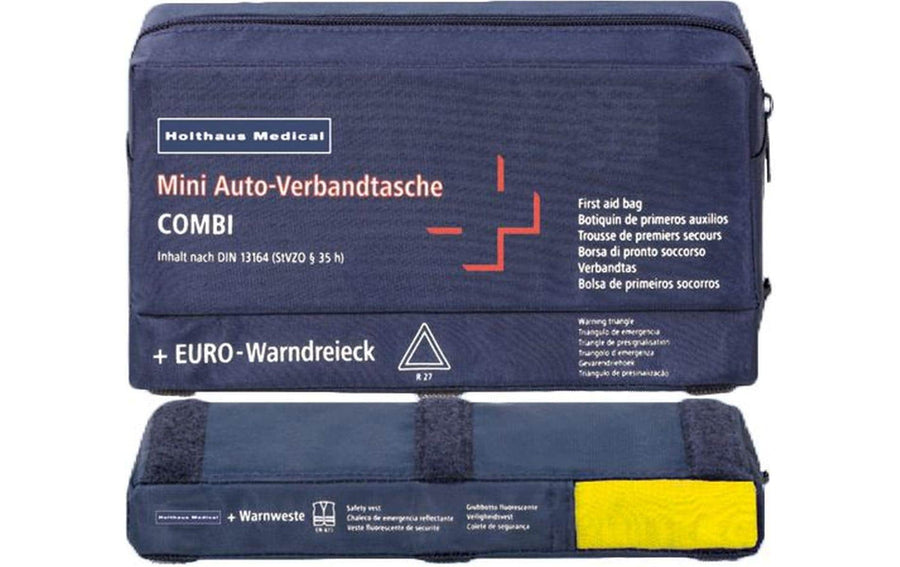 Holthaus Medical Verbandtasche Mini Erste Hilfe, 3 in 1