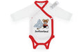Very Important Baby Body Bär + Matterhorn + Switzerland Weiss/Rot