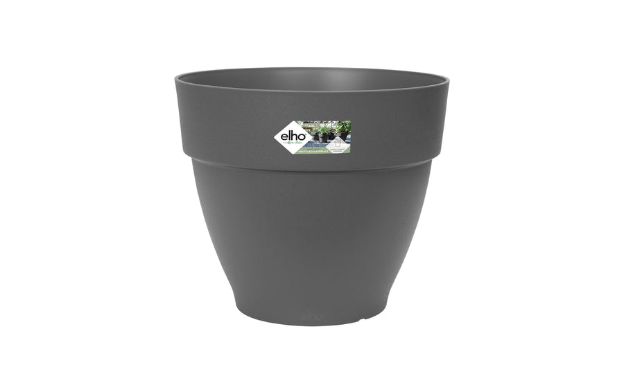 Vibia Campana Pflanzentopf Schwarz Wetterfest Recycelter Kunststoff Garten & Outdoor > Pflanzen > Pflanzengefäße Elho